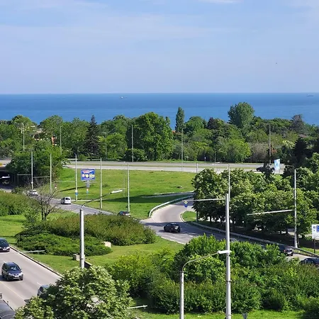 アパート Sea View Luxury Appartment-parking ヴァルナ