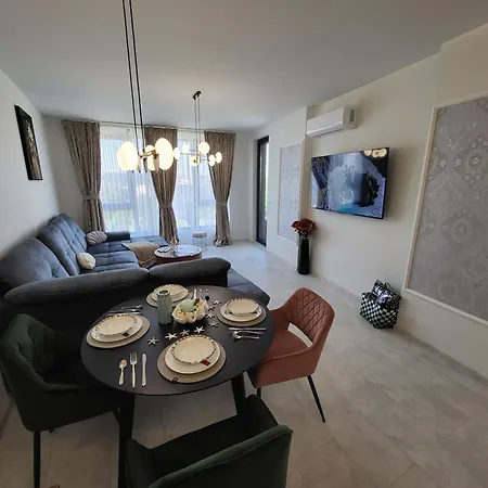 Lägenhet Sea View Luxury Appartment-parking *