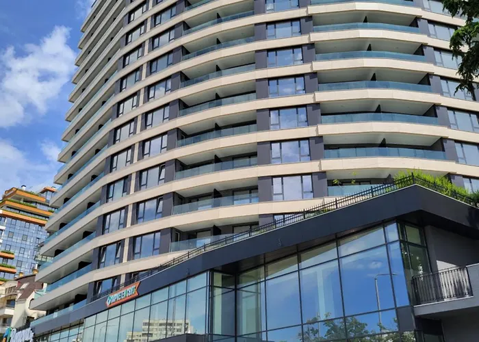 Lägenhet Sea View Luxury Appartment-parking Varna